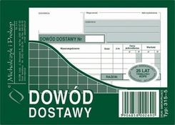 Michalczyk I Prokop Dowód Dostawy A6 315-5