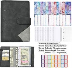 Segregator Budżetowy A6 Oszczędnik Binder Planer Budżetu Organizer Zestaw