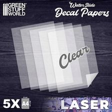 Zdjęcie Waterslide Decals Laser Transparent Papier Do Druku Kalkomanii - Kobyłka