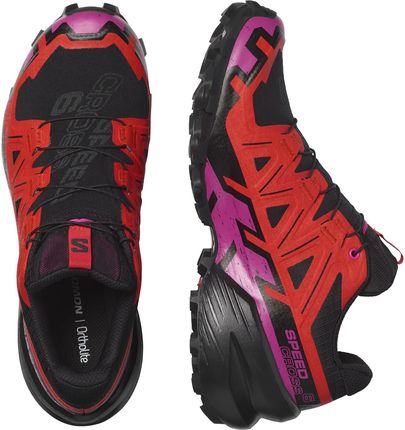 Salomon Damskie Speedcross 6 Gore-Tex Żółty - zdjęcie 3