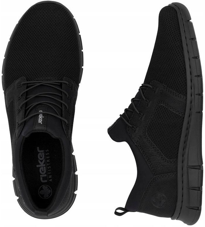 Mocassini Rieker B7796 Uomo – Comodi E Eleganti In Pelle Nera (Taglia 42)