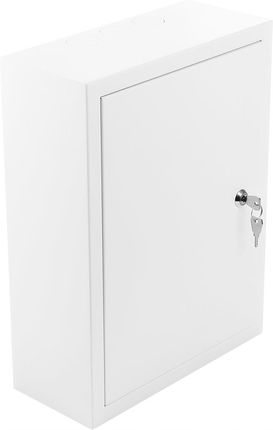 Spacetronik Obudowa Metalowa Tpr-4W Szafka Cctv Instalacyjna Rtv 30X40X13Cm Biała Pion - zdjęcie 2