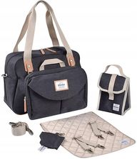 Zdjęcie Beaba Torba Do Przewijania Geneva Dark Heather Grey - Wojkowice
