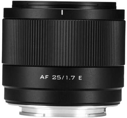 Viltrox AF 25mm F1.7 Eマウント Viltrox AF 25mm F1.7 AIR APS-C EソニーEマウント – viltrox-shop