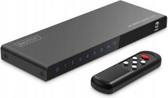 Zdjęcie Przełącznik/Switch DIGITUS HDMI 5x1, 4K/60Hz UHD z HDR, 18 Gbps, HDCP 2.2 - Warszawa