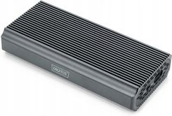 Zdjęcie Obudowa DIGITUS USB4.0 Typ C na dysk SSD M.2 NVMe 40Gbps aluminiowa, - Rydzyna