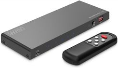 Przełącznik/Switch DIGITUS HDMI 4x1, 8K/60Hz (4:4:4) z HDR, 48 Gbps, HDCP