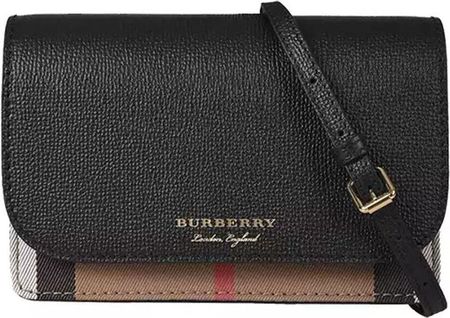 Burberry - 80463161-BLACK-TAN-V - Torba na ramię - Damska