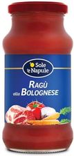 Zdjęcie O'Sole e Napule Sos pomidorowy Bolognese włoski pomidory z mięsem i warzywami w butelce 350g - Buk