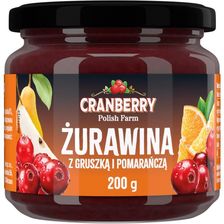 Zdjęcie Sante Żurawina z Gruszką i Pomarańczą 200g - Zakliczyn