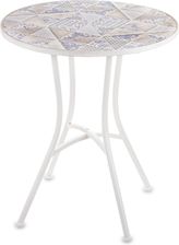 Zdjęcie Okrągły Metalowy Stolik Ogrodowy Z Mozaiką - Stary Sącz