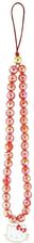Hello Kitty Pearls Kitty Head - Zawieszka do telefonu (czerwony)