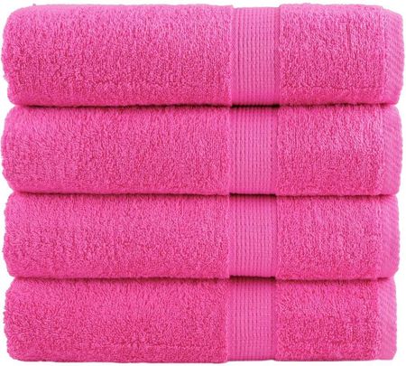 Zakito Home Ręczniki Kąpielowe Solund Różowe 100X150Cm 600 G/M2