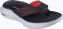 Japonki męskie SKECHERS Vapor Foam Sandal Sayto black Wiosna 2025