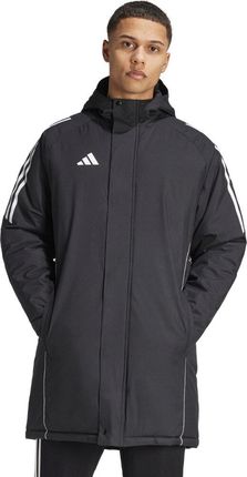 Kurtka Męska adidas Tiro 24 Stadium Parka Czarno-Biała Ij7391