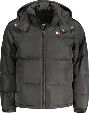 Tommy Hilfiger Czarna kurtka puchowa z metkami - Xl