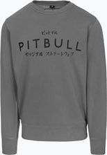 Bluza męska Pitbull Mt Fuji Crewneck Sweatshirt washed grey Wiosna 2025