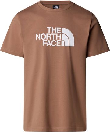 Koszulka męska The North Face S/S EASY brązowa NF0A8A6C6E1