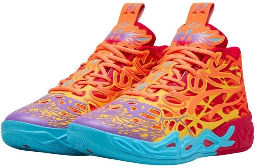 Buty Do Koszykówki Męskie Puma Mb.04 Phoenix Czerwone