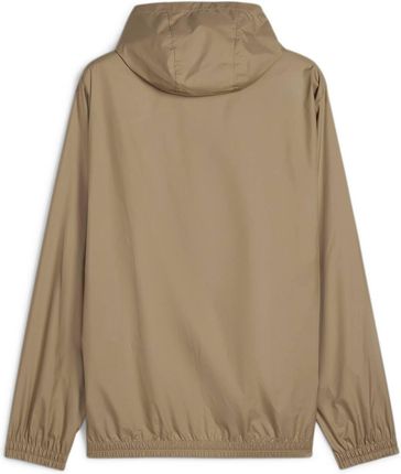 Kurtka z kapturem męska Puma HOODED GRAPHIC WINDBREAKER beżowa 62383783 - zdjęcie 2