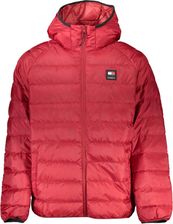 Tommy Hilfiger Czerwona kurtka z recyklingu - M