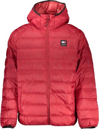 Tommy Hilfiger Czerwona kurtka z recyklingu - M
