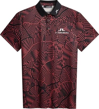 J.Lindeberg KV Tour Golf Azalea Wave Pink S Koszulka Polo