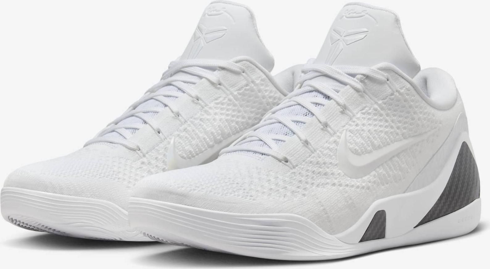 Nike Kobe IX Elite Low 28cm ホワイト/ブラック Buty Nike Kobe IX Low 'Mambacita' (GS) Czarno-Białe [FV3607