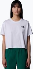 Koszulka damska The North Face Simple Dome Cropped Slim Tee tnf white Wiosna 2025