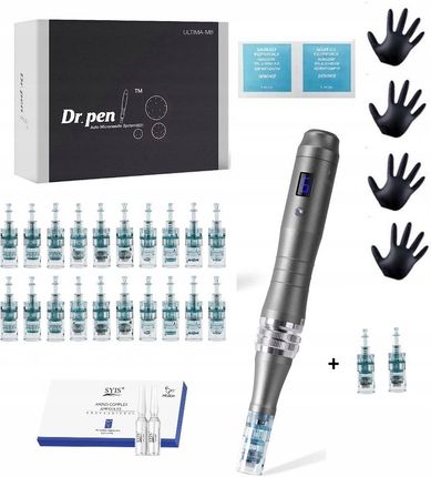 Dr Pen M8-W Dermapen Ultima 25 Kartridży Urzadzenie Do Mezoterapii Syis
