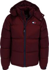 TOMMY JEANS TJM ALASKA PUFFER męska kurtka zimowa, rozmiar:L, Tommy Jeans kolory:VLP - Deep Rouge
