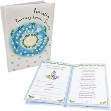 Zdjęcie Książeczka A5 komunijna, gołąb niebieski - Krosno