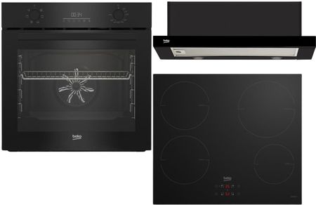 Beko Zestaw Do Zabudowy BBSE17300B + HNT62210B