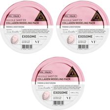 VT Cosmetics Reedle Shot EX Collagen Modeling Pack, 3 x 25 g - Modelująca maska algowa z kolagenem
