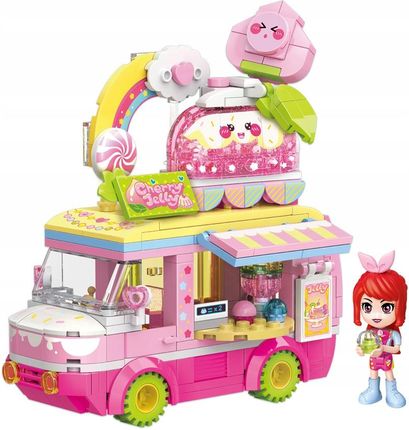Qman Klocki Food Truck Z Słodyczami 288El