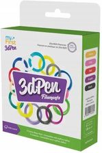 Wkłady Filamenty 5x 5m Filament do Długopis 3D PEN Make MyFirst PLA 1.75mm / Ciepłe kolory / FP3301AC-WC01