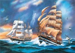 Zdjęcie Norimpex Diamentowa Mozaika 30X40Cm Haft Diamentowy Żaglowce Na Morzu W Sztormie 1795382031 - Płock