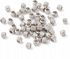 Koraliki Stal Nierdzewna Rondel 3X2 5Mm Otwor 1 7Mm 50Szt. 1794989409