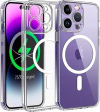 Apple Etui Plecki Magsafe Do Iphone 14 Pro Shock Case Przezroczysty Szkło