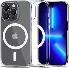 Apple Etui Magsafe Silicone Case Obudowa Plecki Do Iphone 12 Przezroczysty