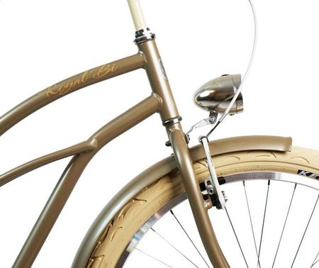 Royalbi Cruiser Damski Gold Mocca Żółty 28 2025 - zdjęcie 2