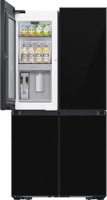 Lodówka Samsung RF65DB970E22EF French Door  185,3cm Czarny - zdjęcie 3