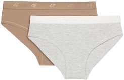 Zdjęcie Figi damskie 4F F03091S Multikolor - 2 sztuki - Dobczyce