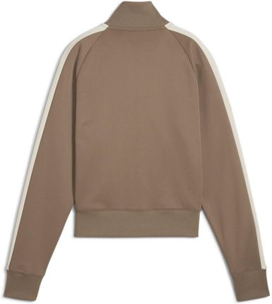Bluza damska Puma T7 ALWAYS ON SHORT brązowa 62979693 - zdjęcie 2