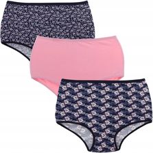 Zdjęcie Figi Majtki Bawełniane Wysoki Stan Maxi Bikini Plus Size MORAJ 3-szt 8XL - Rydzyna