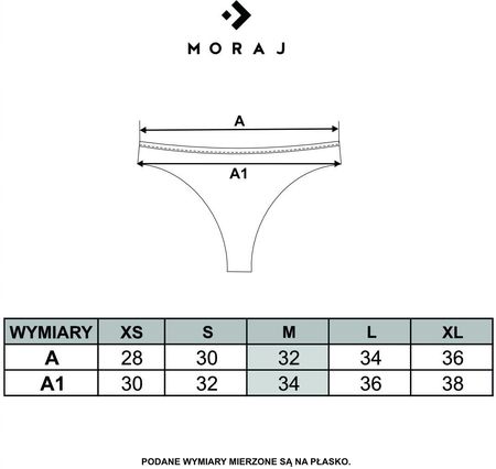 MORAJ Majtki Stringi Damskie Bawełniane Na Prezent 3-PAK Rozmiar - L - zdjęcie 2