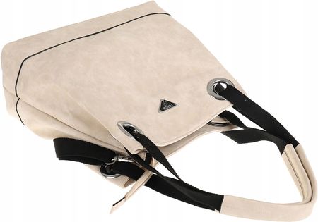 Torebka Damska Worek Modna Listonoszka shopper na Ramię YD8904 Beige - zdjęcie 4