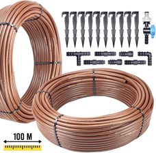 Zdjęcie Linia Kroplująca 100M + 172E Zestaw Xxl Wąż Kropelkujący Z Kompensacją - Nowogard