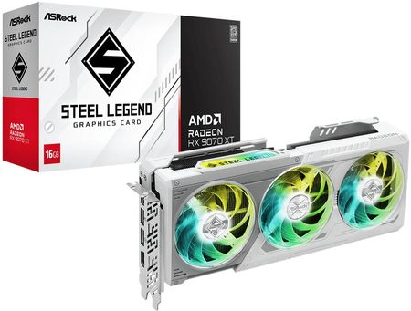 ASRock Radeon RX 9070 XT Steel Legend 16GB (GRATIPASR072) - Karta