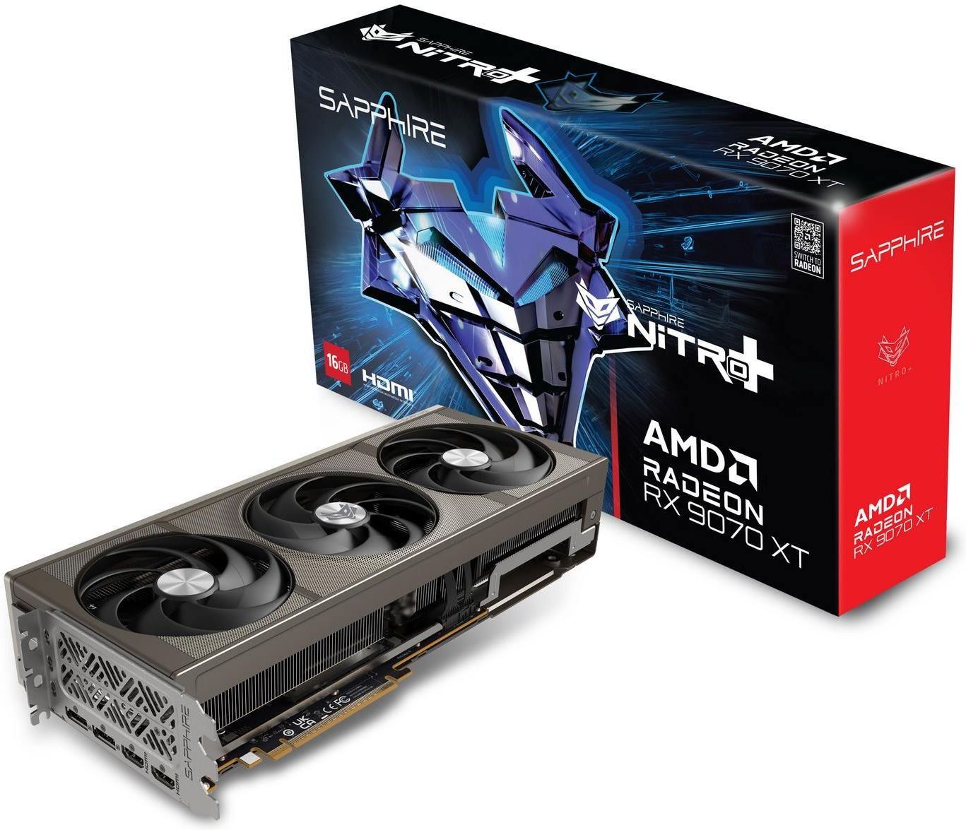 Nitro Radeon Rx 480 Sapphire Radeon RX 9070 XT Nitro+ 16GB GDDR6 (GRATIPSAP480) - Karta ...